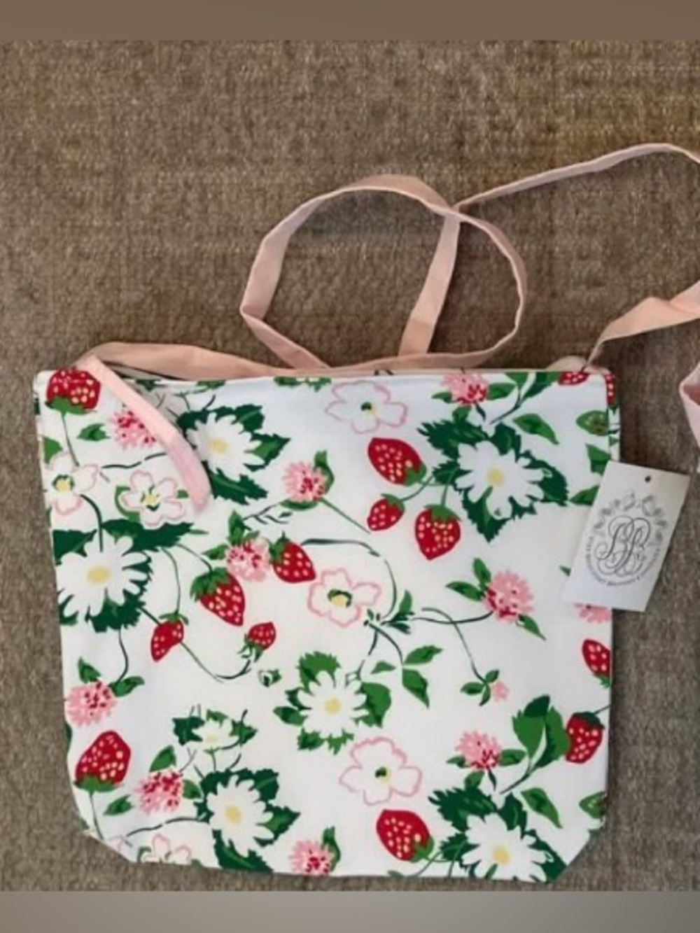 NWT TBBC Beaufort Bonnet Company Greenwich GardenTablet iPad Tote